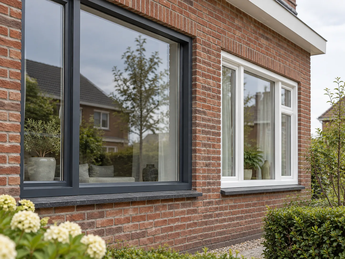 kozijnen bij een woning